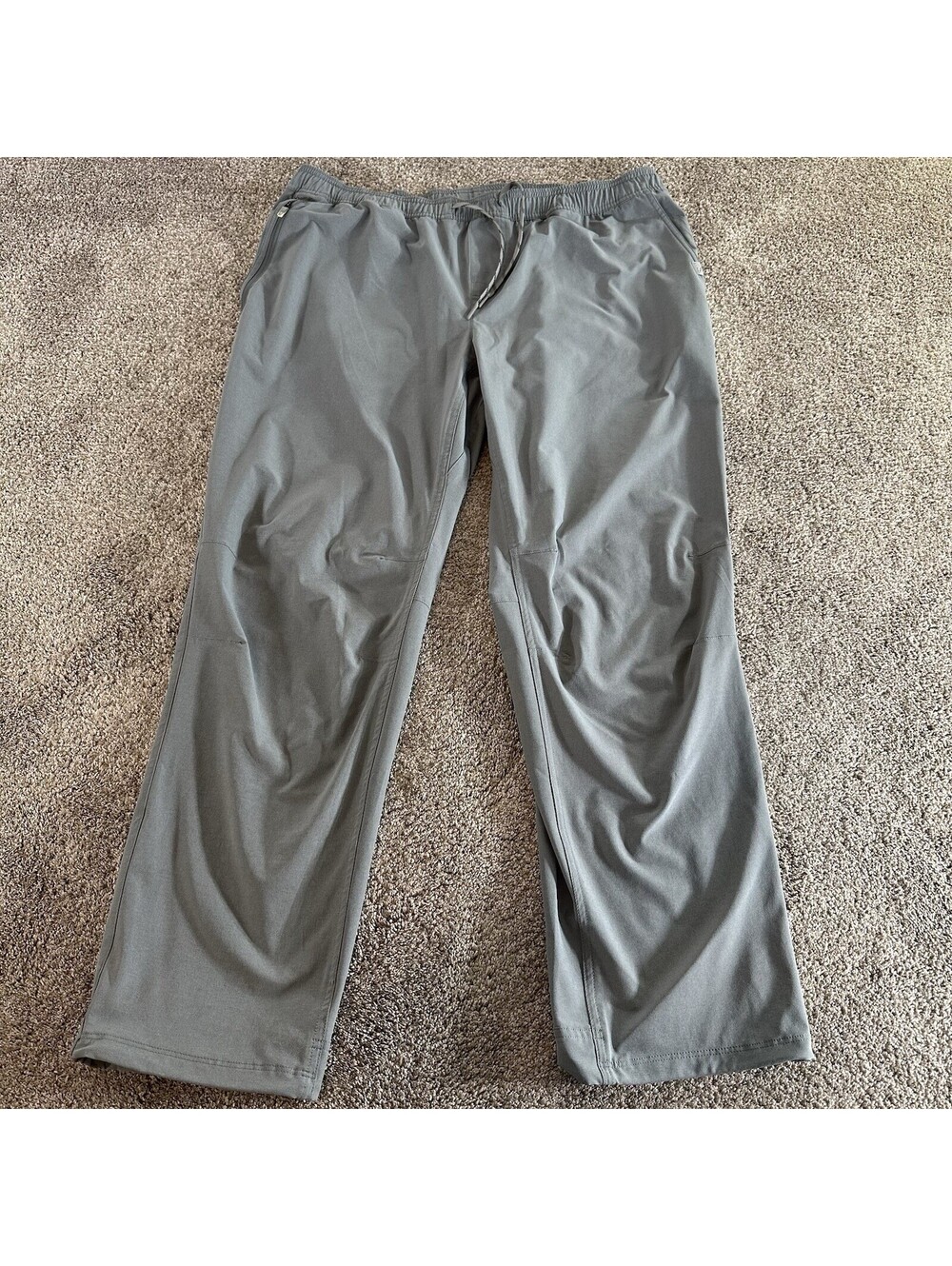LL Bean Multisport Pants Mens XL 38/30 Gray Stretch Active Performance 510948